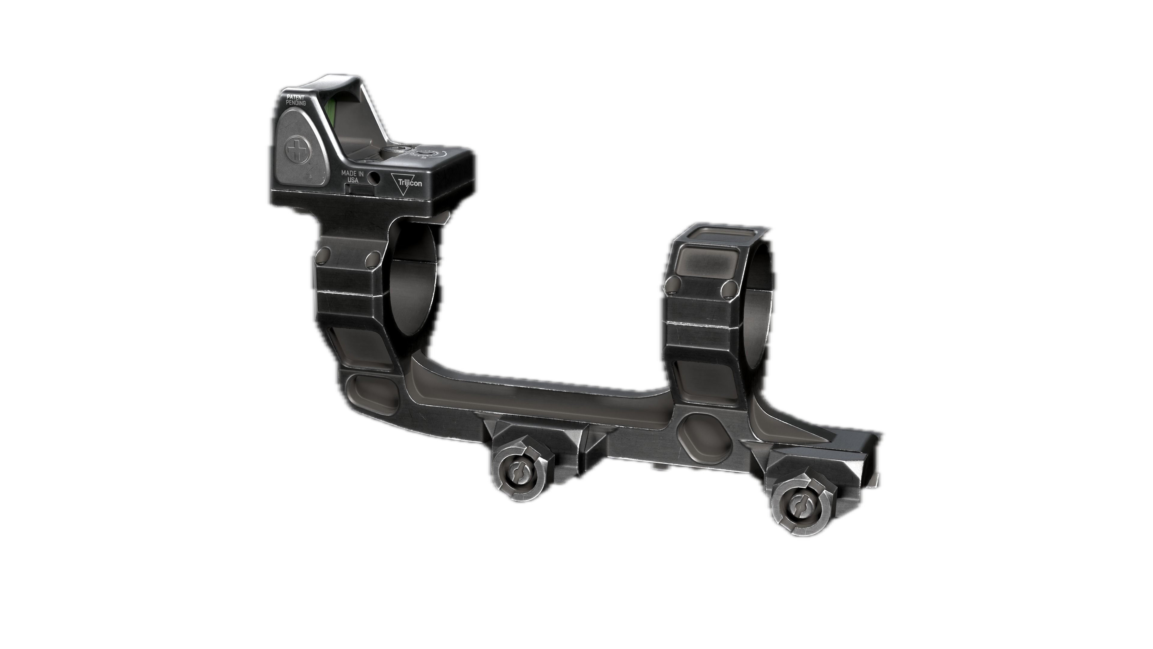 Super Precision scope mount with TRIJICON RMR red dot sight